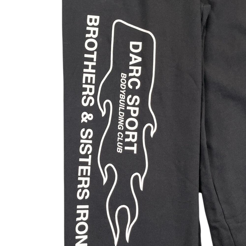 Darc Sport Wolves Gym Sweatpants Men’s L Oversized Heavyweight Big Leg 499/1000 - Picture 5 of 13